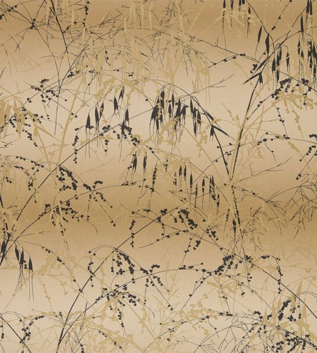 Meadow Grass Wallpaper - Gold / Bronze - HCLS111407 - Harlequin - Morris Wallpaper