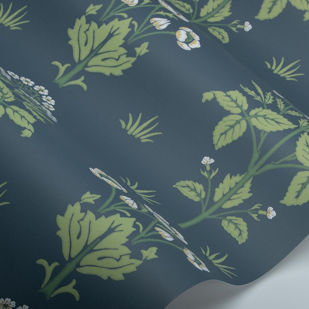 Meadow Sweet Wallpaper - Aegean Blue - 217382 - Morris Wallpaper WD