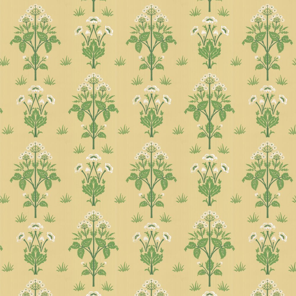 Meadow Sweet Wallpaper - Weld Yellow - 217381 - Morris Wallpaper WD