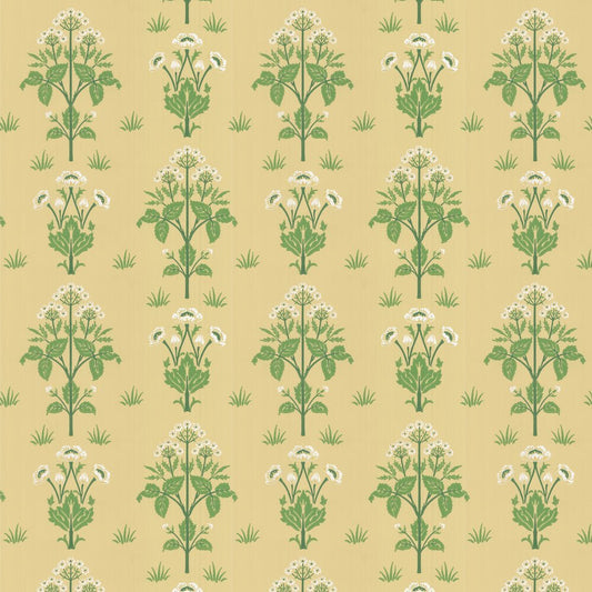 Meadow Sweet Wallpaper - Weld Yellow - 217381 - Morris Wallpaper WD