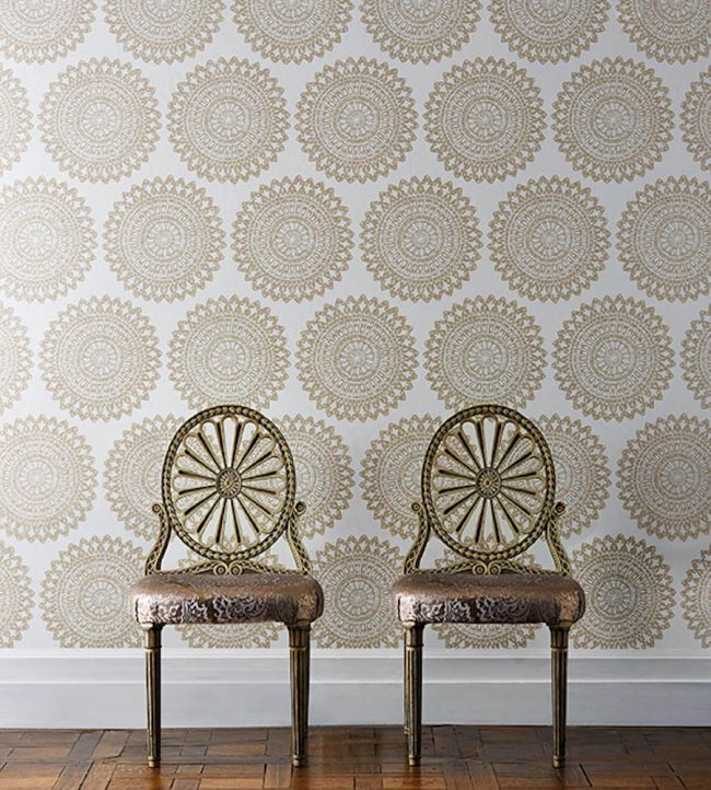 Medina Wallpaper - Titanium - HLEO110628 - Harlequin - Morris Wallpaper