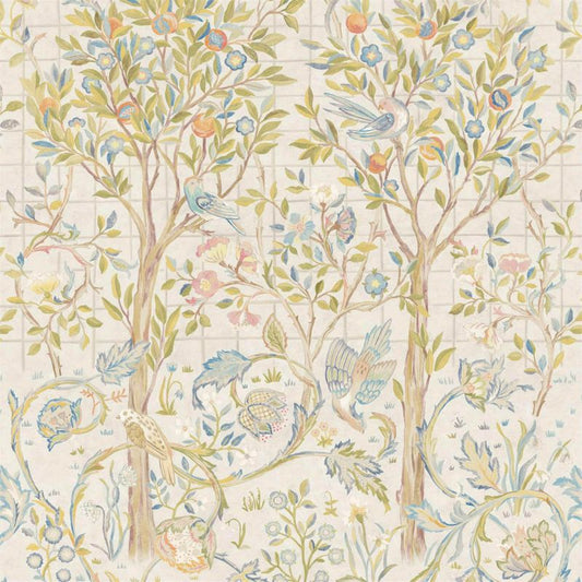 Melsetter Wallpaper - Ivory Sage - 216707 - Morris & Co