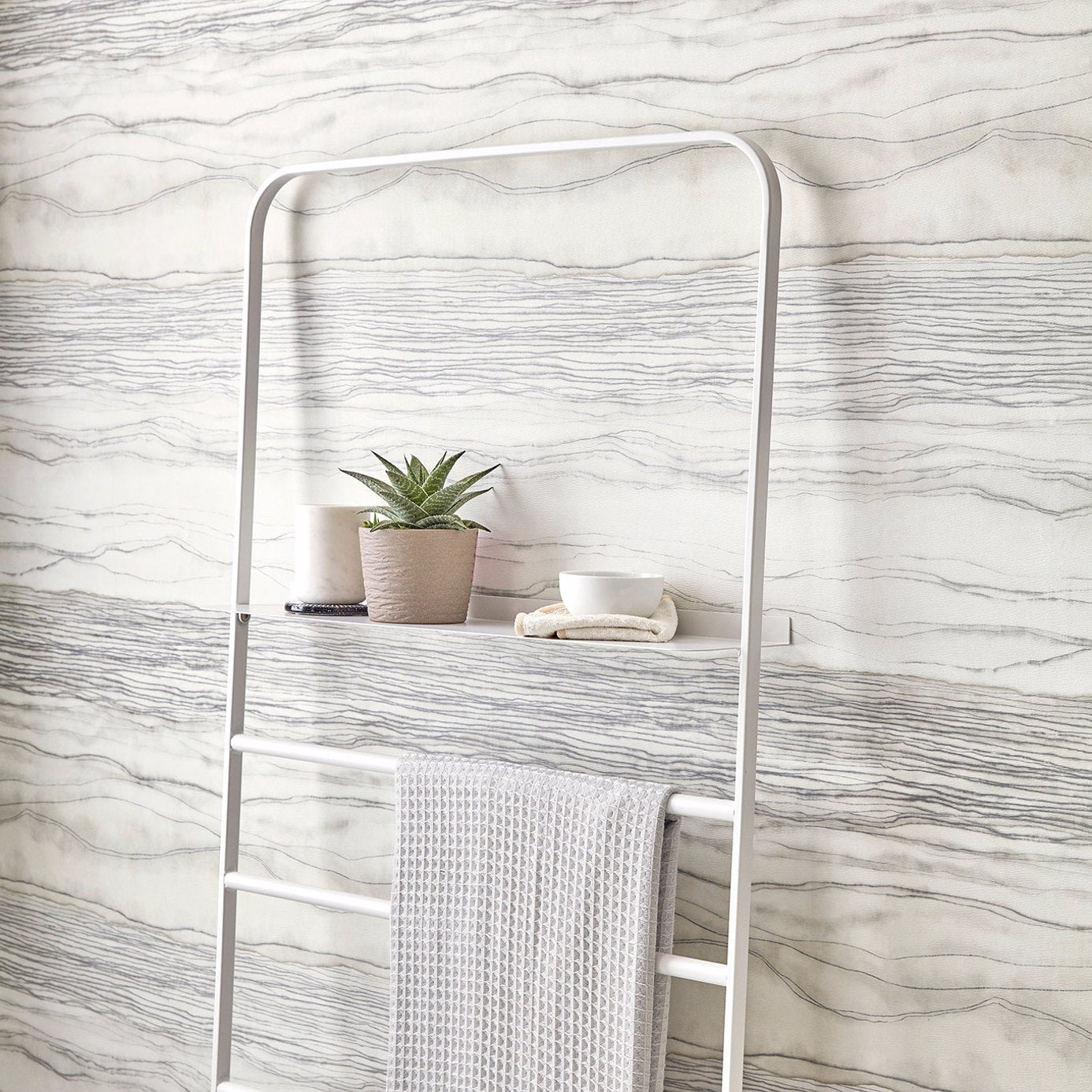 Metamorphic Wallpaper - Alabaster/Sandstone - EVIW112051 - Harlequin - Premier Wallcovering