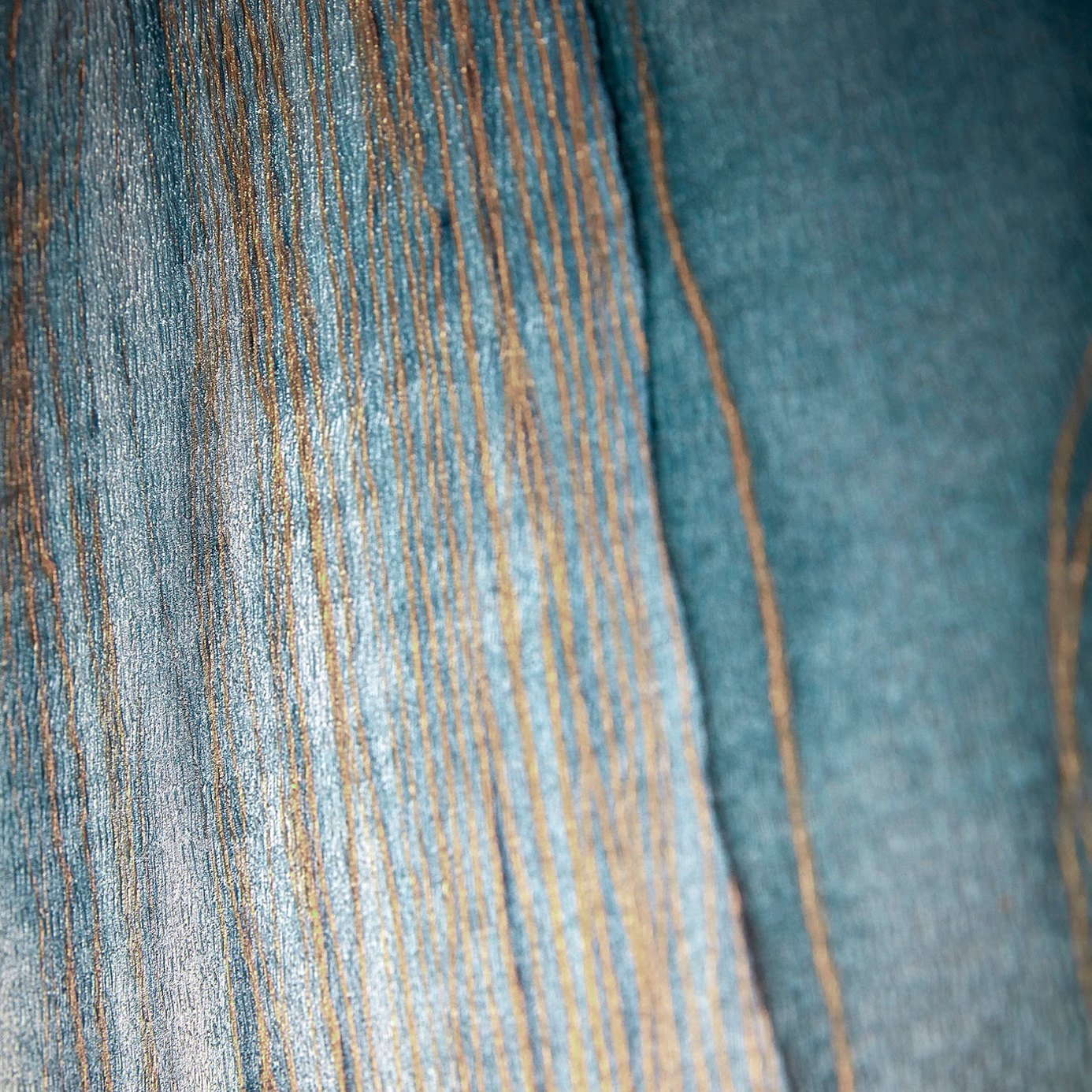 Metamorphic Wallpaper - Lapis/Copper - Harlequin - EVIW112055 - Morris Wallpaper