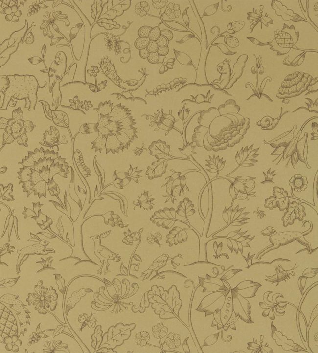 Middlemore Wallpaper - Antique Gold - DMSW216696 - Morris & Co - Morris Wallpaper