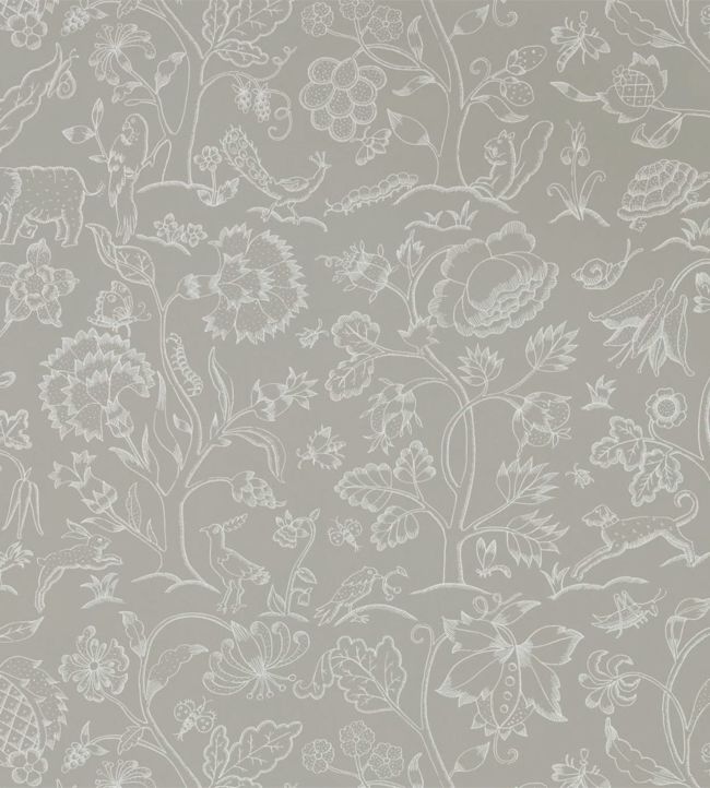 Middlemore Wallpaper - Linen Chalk - DMSW216697 - Morris & Co - Morris Wallpaper