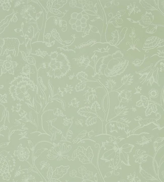 Middlemore Wallpaper - Sage Grey - 216694 - Morris & Co