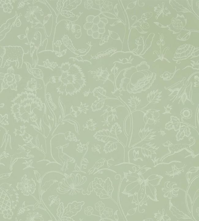 Middlemore Wallpaper - Sage Grey - DMSW216694 - Morris & Co - Morris Wallpaper