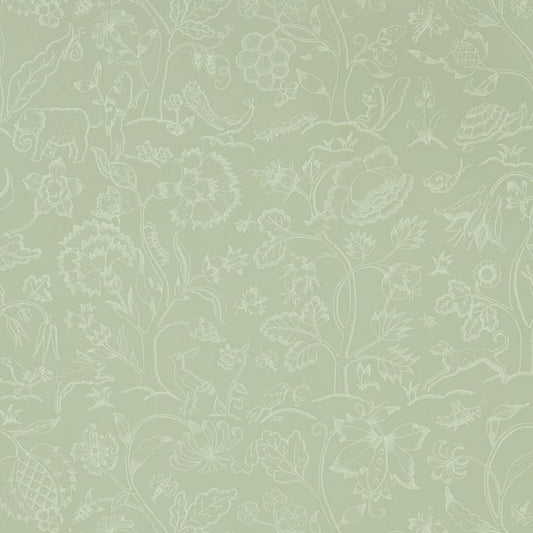 Middlemore Wallpaper - Sage Grey - Morris & Co - 216694 - Morris Wallpaper