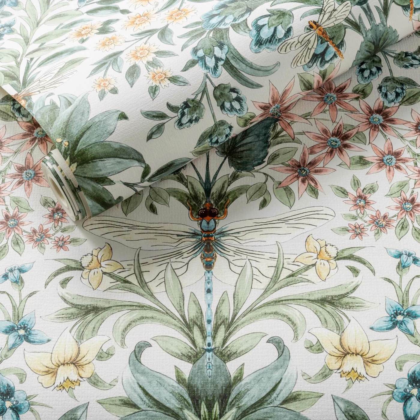 Mirabell Wallpaper - Summer - Clarke & Clarke - W0196/03 - Morris Wallpaper