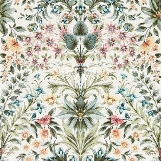 Mirabell Wallpaper - Summer - Clarke & Clarke - W0196/03 - Morris Wallpaper