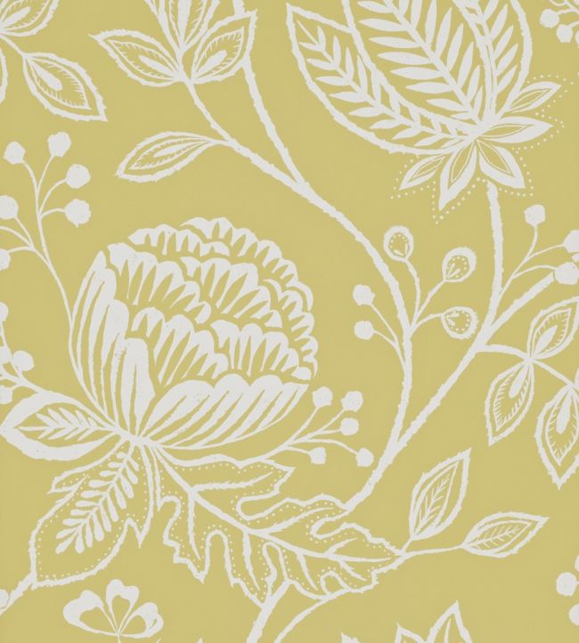 Mirabella Wallpaper - Chartreuse - HWHI111200 - Harlequin - Morris Wallpaper
