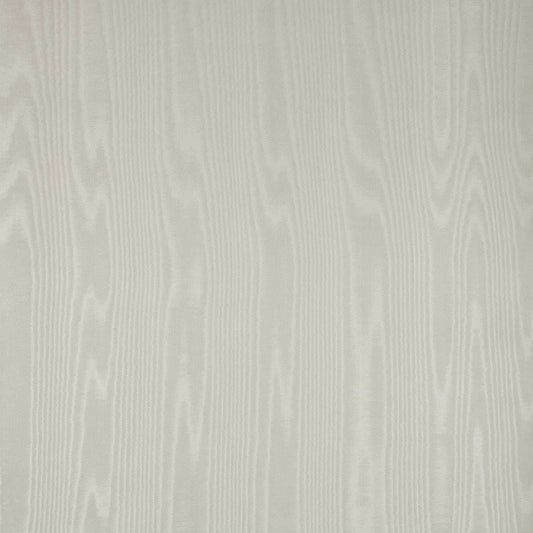 Moire Wallcovering Wallpaper - Platinum - Zoffany - ZMOI313070 - Morris Wallpaper