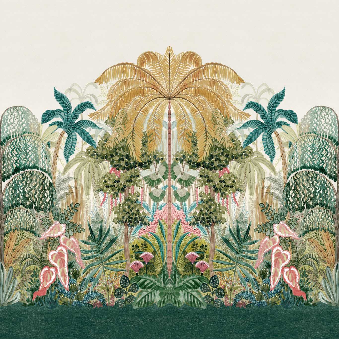 Mombasa Wallpaper - Tropical - Clarke & Clarke - W0187/01