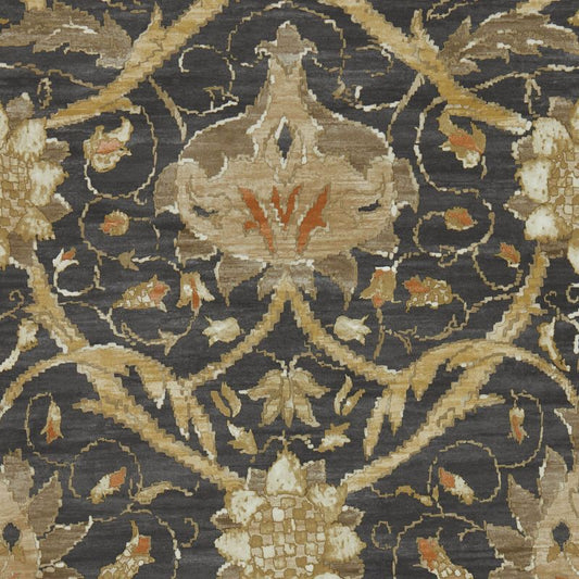 Montreal Wallpaper - Charcoal/Bronze - Morris & Co - 216431 - Morris Wallpaper