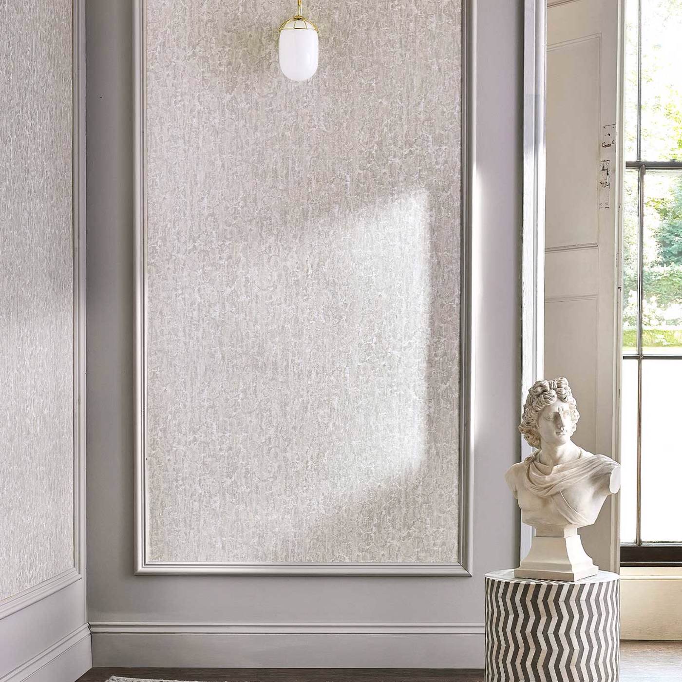 Moresque Glaze Wallpaper - Mineral - ZHIW312991 - Zoffany - Morris Wallpaper