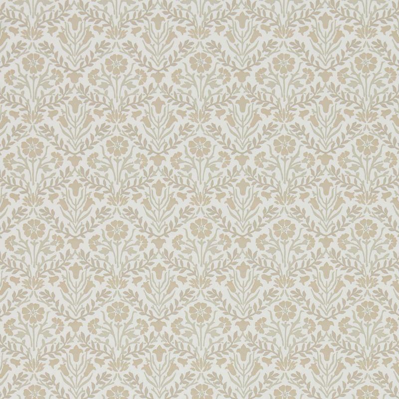 Morris Bellflowers Wallpaper - Linen/Cream - Morris & Co - 216437 - Morris Wallpaper