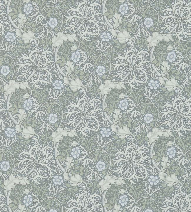 Morris & Co - 216825 - Silver/Ecru - Morris Wallpaper