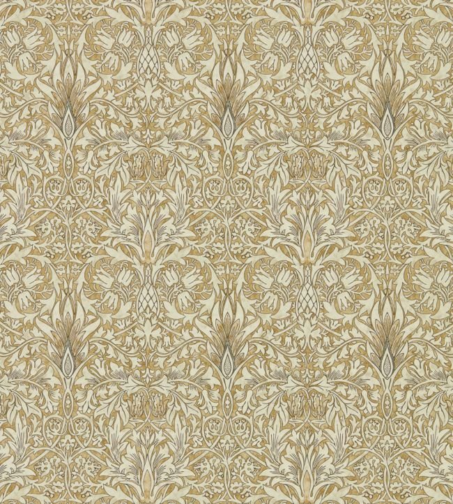 Morris & Co - 216828 - Gold/Linen - Morris Wallpaper