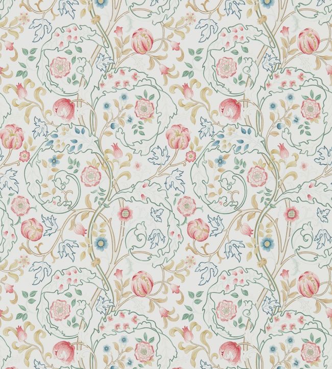 Morris & Co - 216839 - Pink/Ivory - Morris Wallpaper