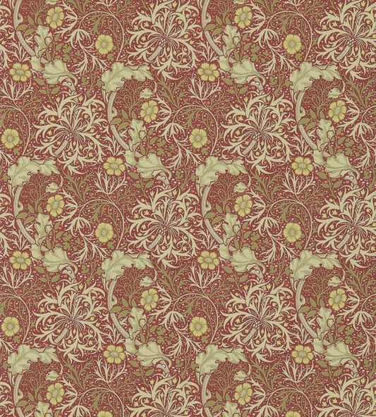 Morris & Co - 216846 - Red/Gold - Morris Wallpaper