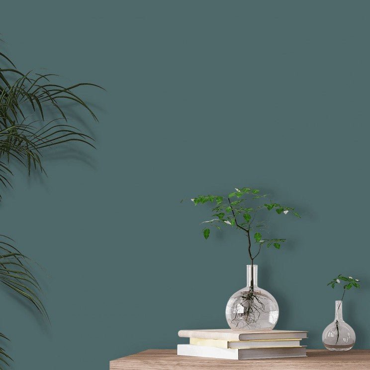 Morris & Co Paint -  Emery Blue - Eggshell - 1 litre - Morris Wallpaper