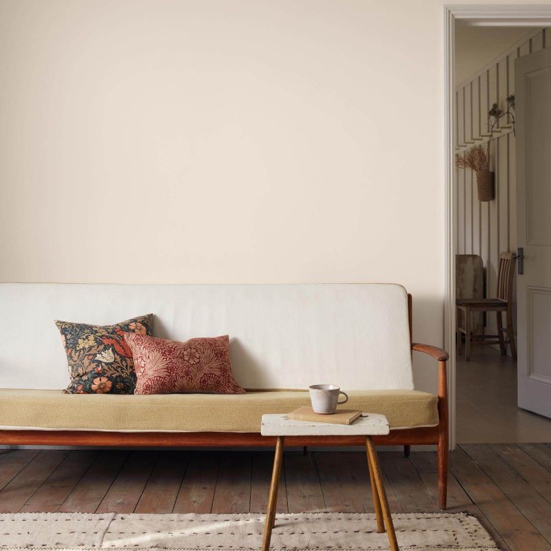 Morris & Co Paint -  Fired Biscuit - Eggshell - 1 litre - Morris Wallpaper