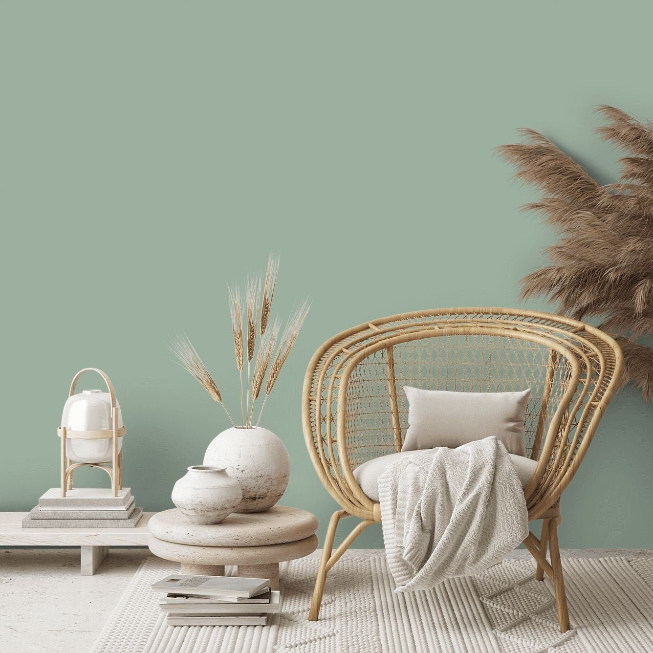 Morris & Co Paint -  Mumingtons Stem - Eggshell - 1 litre - Morris Wallpaper