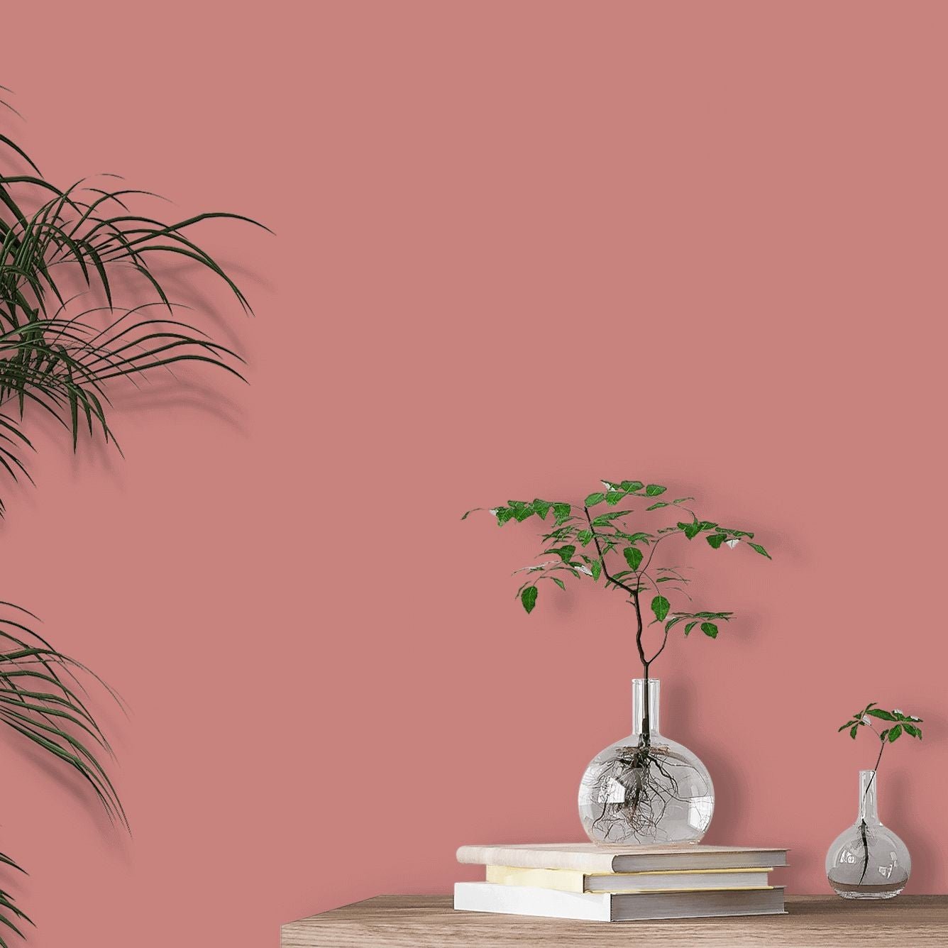 Morris & Co Paint -  Rose Cockle - Eggshell - 1 litre - Morris Wallpaper