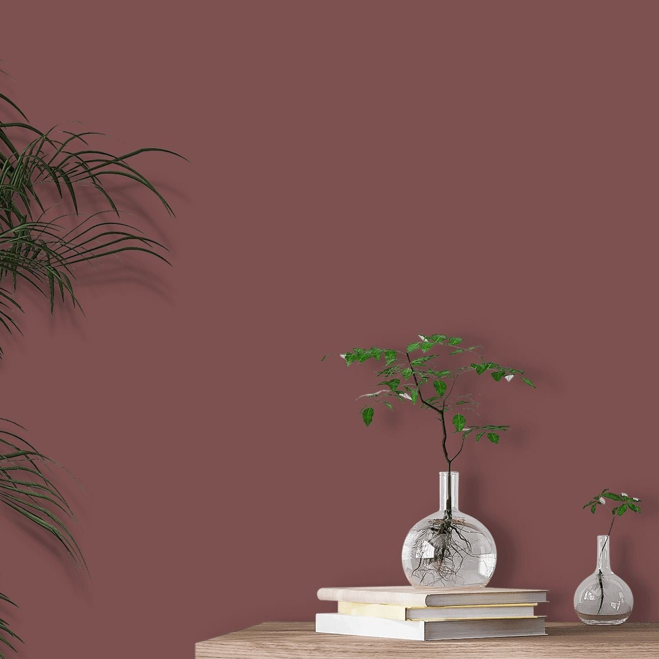 Morris & Co Paint -  Wardle Wine - Eggshell - 1 litre - Morris Wallpaper