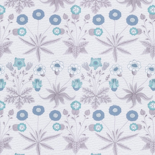 1013 - Daisy Wallpaper - Daisy Purple by Morris Collections
