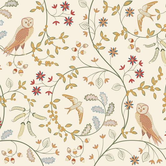 1029 - Newill Wallpaper - Newill Linen by Morris Collections