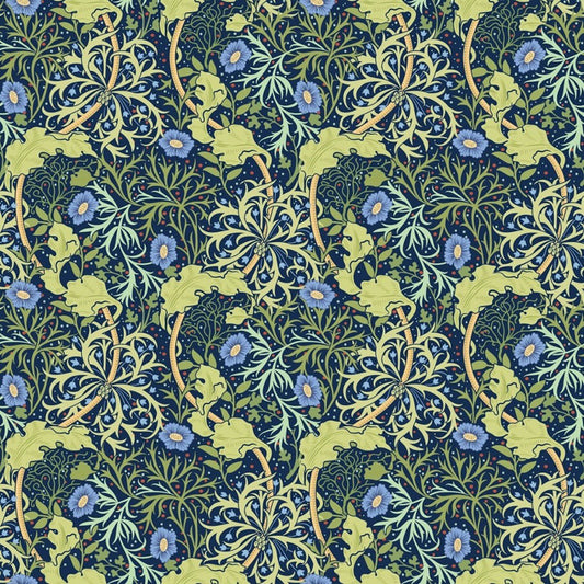 Seaweed Wallpaper - Blue-Green - 1036