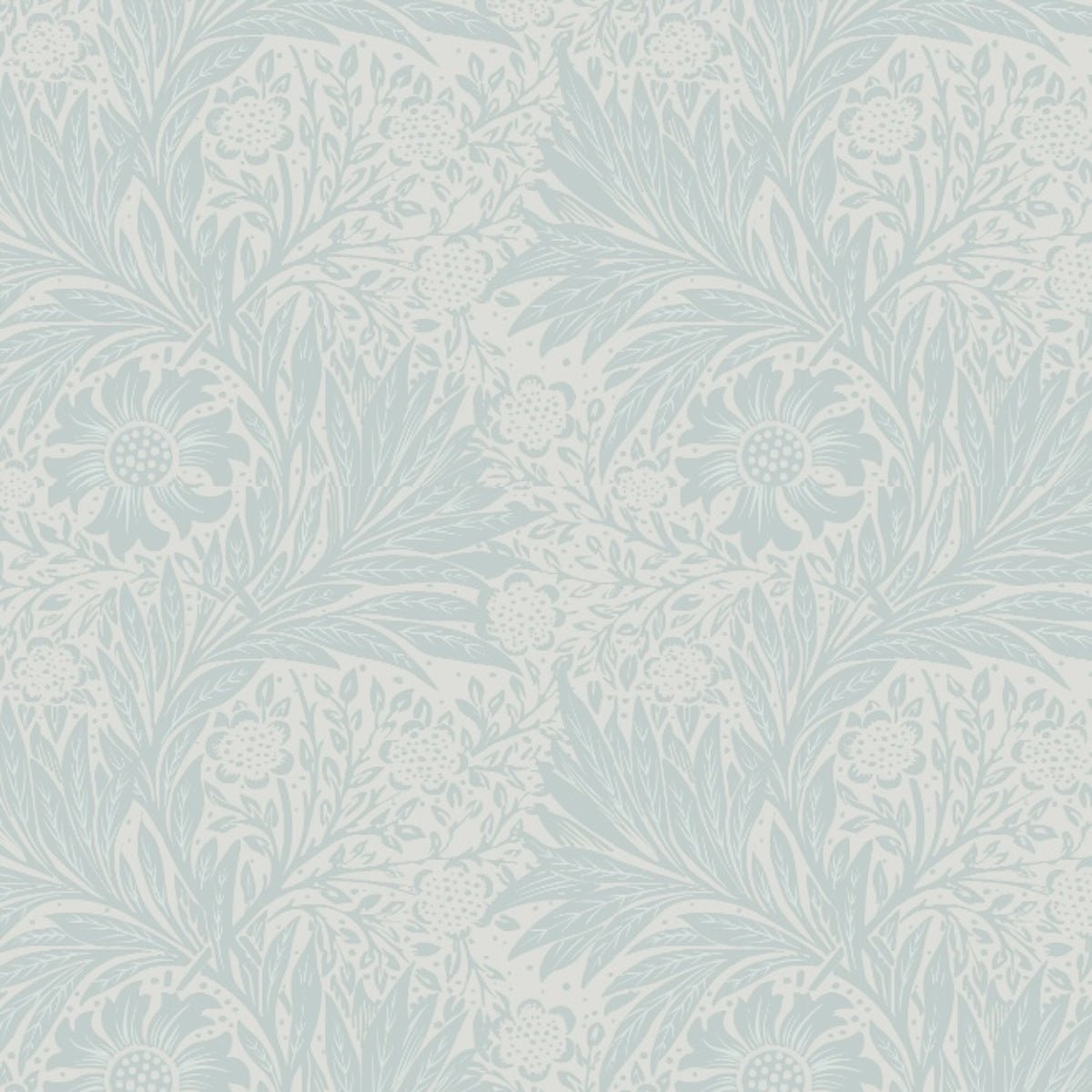 1068 - Marigold Wallpaper - Marigold Grey by Morris Collections