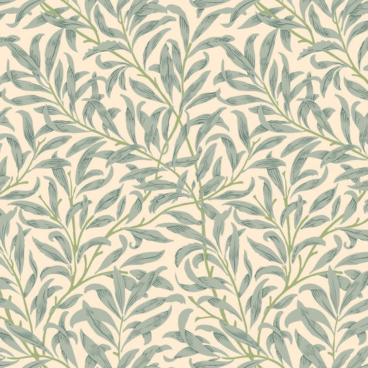 1079 - Willow Boughs Wallpaper - Willow Cream by Morris Collections