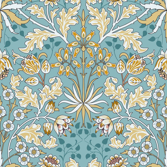 1081 - Woodland Wallpaper - Woodland Sky by Morris Collections