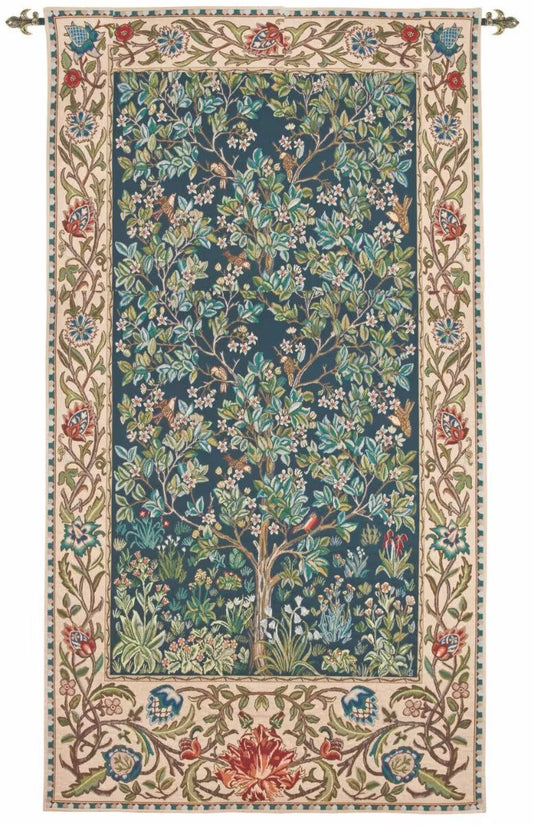 Morris Garden – Grande Loom Woven Tapestry - Requires Rod Size 5 - Hines of Oxford - LW1685 - Morris Wallpaper