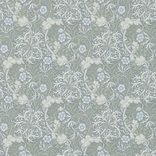Morris Seaweed Wallpaper - Silver/Ecru - 214715 - Morris & Co