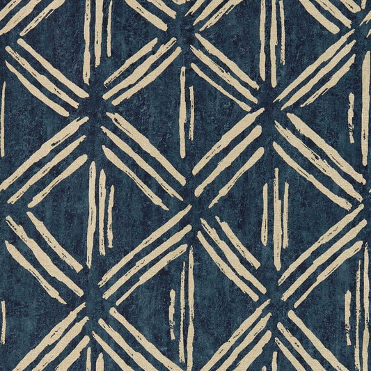 Murakami Wallpaper - Ink - Clarke & Clarke - W0228/01 - Morris Wallpaper