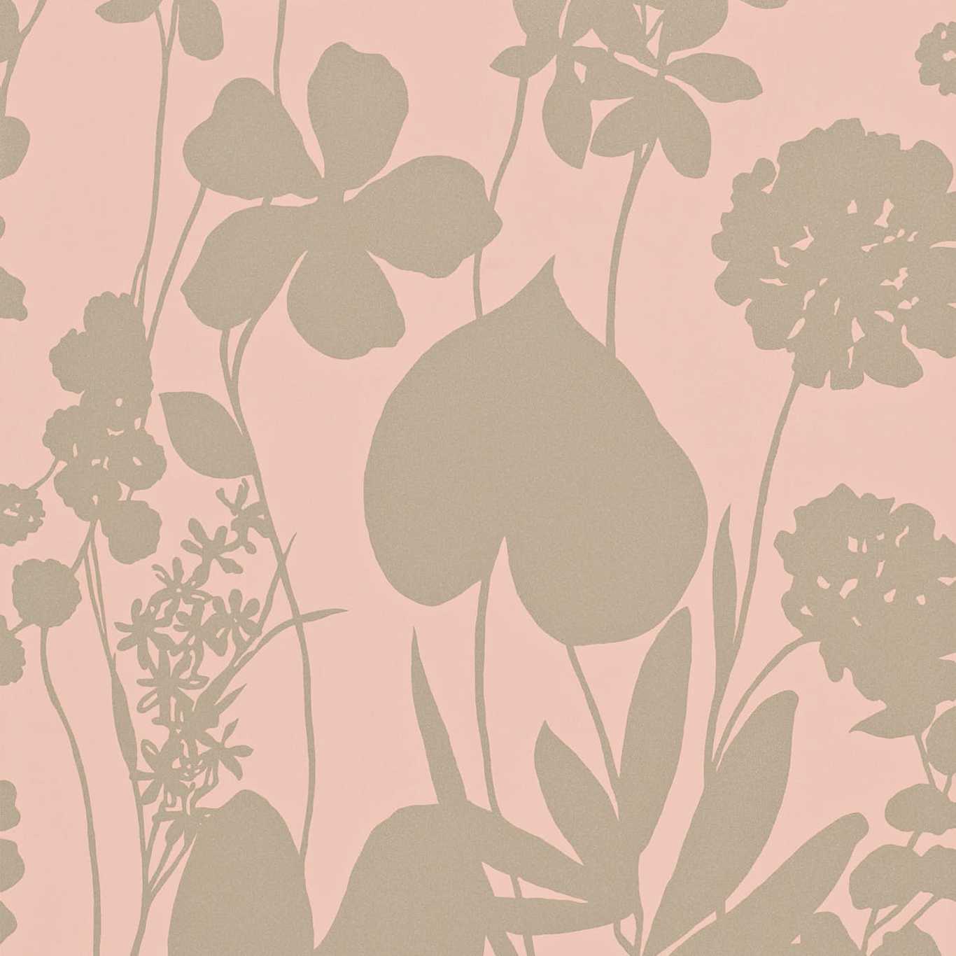 Nalina Wallpaper - Peach - Harlequin - HAMA111051 - Morris Wallpaper