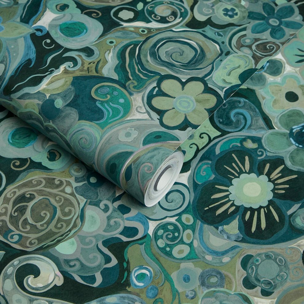 Nanjizal Wallpaper - House of Hackney - 1 - WA - NAN - DI - EME - XXX