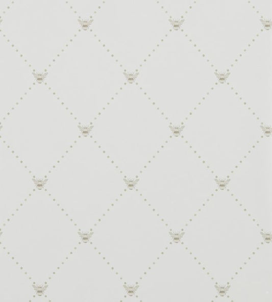 Nectar Wallpaper - Celadon/Flint - DHPO216355 - Sanderson - Morris Wallpaper