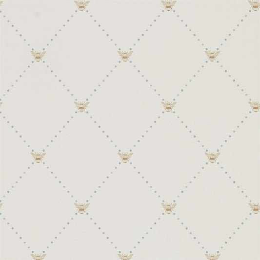 Nectar Wallpaper - Copper/Denim - DHPO216357