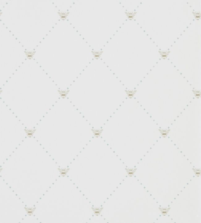 Nectar Wallpaper - Linen/Honey - DHPO216358 - Sanderson - Morris Wallpaper