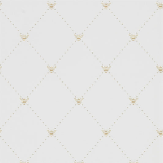 Nectar Wallpaper - Linen/Honey - DHPO216358