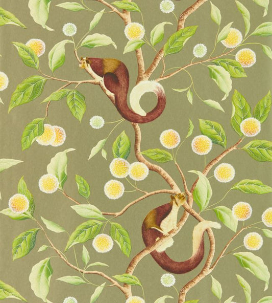 Nellie Wallpaper - Gilver/Meadow - HDHW112904 - Harlequin - Morris Wallpaper