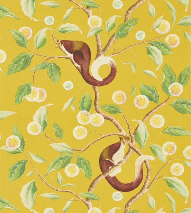 Nellie Wallpaper - Honey/Meadow - HDHW112905 - Harlequin - Morris Wallpaper