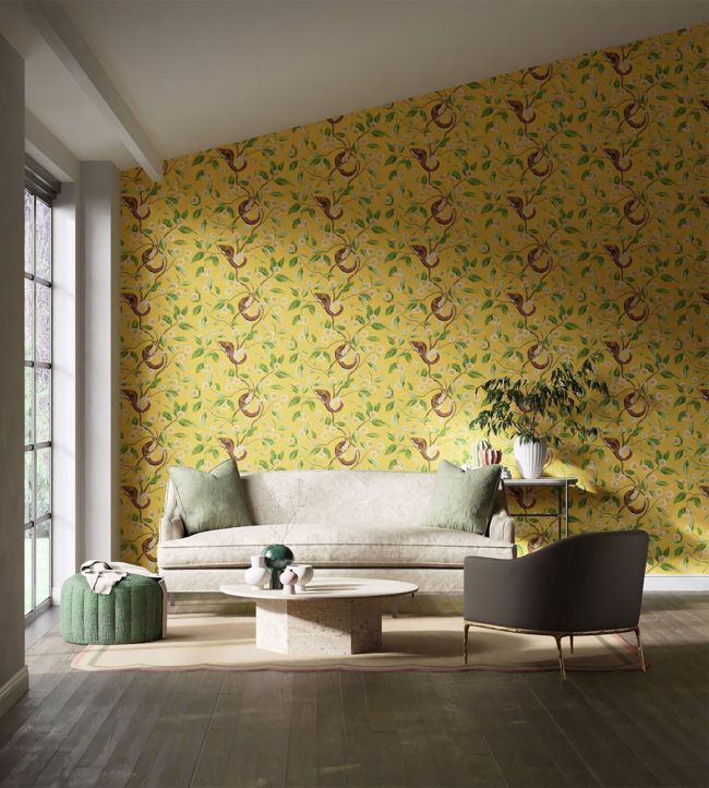 Nellie Wallpaper - Honey/Meadow - HDHW112905 - Harlequin - Morris Wallpaper