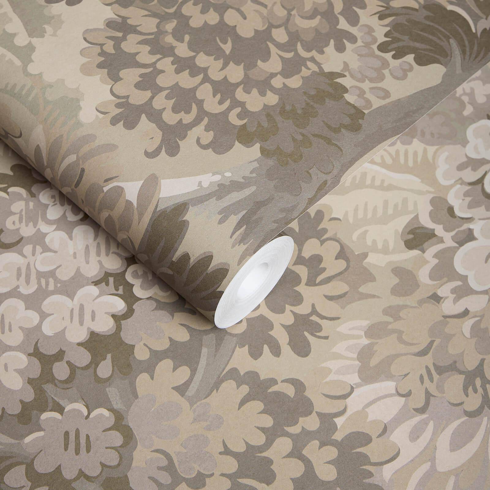 Nemor Wallpaper - Clay - House of Hackney -  1-WA-NMR-DI-TRA-XXX - Morris Wallpaper
