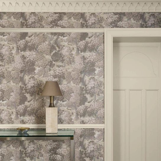 Nemor Wallpaper - Clay - House of Hackney -  1-WA-NMR-DI-TRA-XXX - Morris Wallpaper
